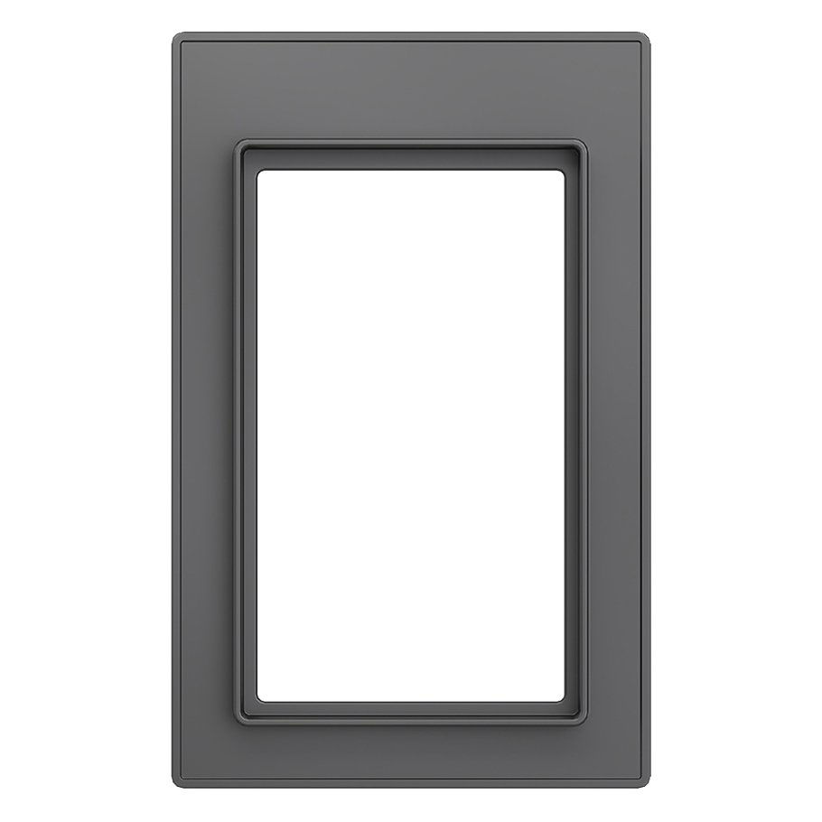 Каминная дверца Эверест 310 (антрацит) (миниатюра)